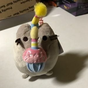 Pusheen Snackable Birthday Backpack Clip-On Plush